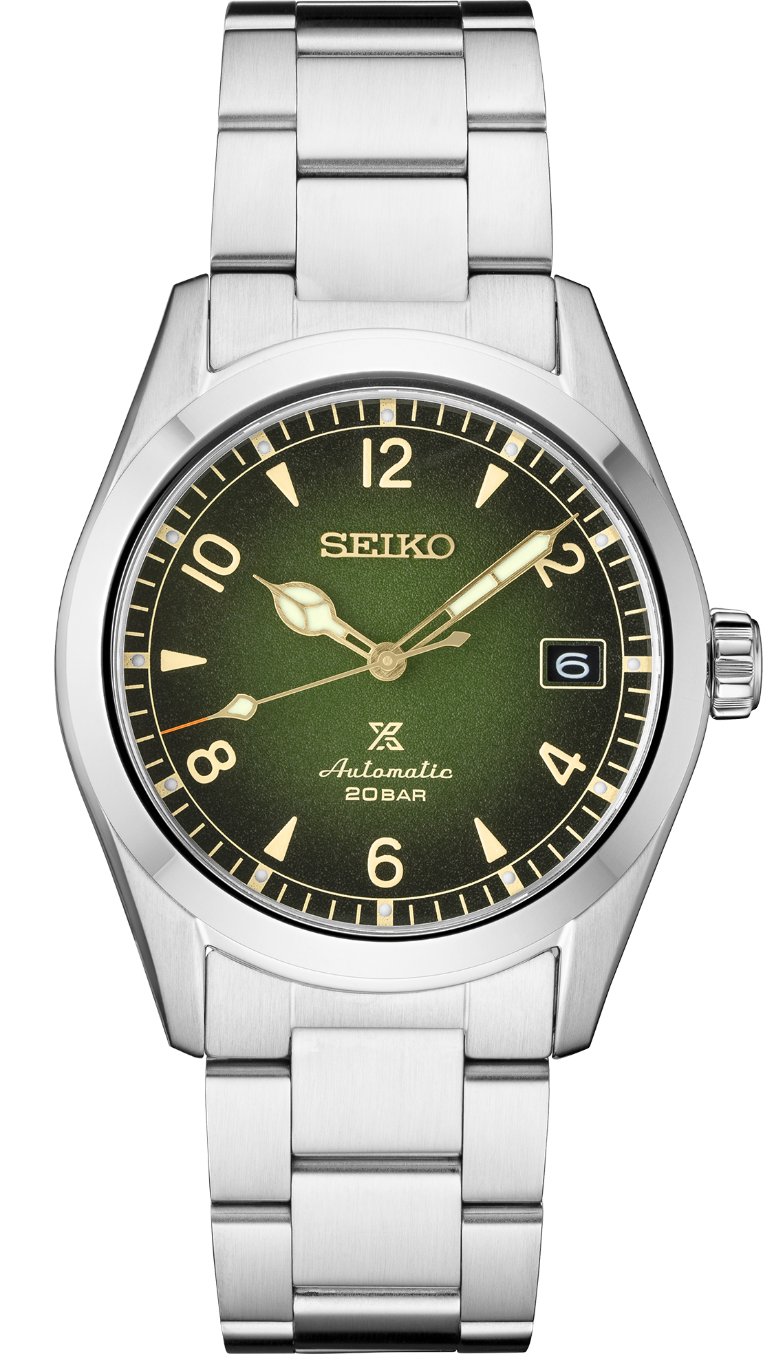 Seiko Prospex Land Luxe Alpinist Automatic w Manual Winding Watch